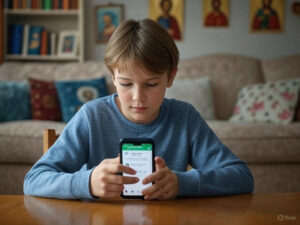 Professor ensinando inglês online para melhorar fluência